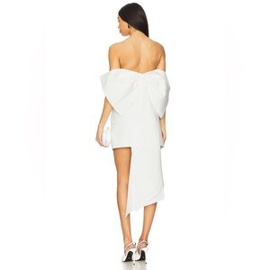 Elliatt Bridal Bow Mini Dress